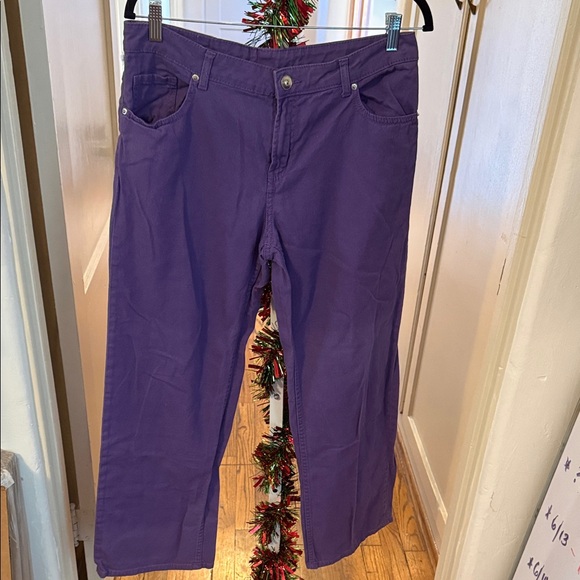 Divided Denim - Divided Purple Straight Leg Women's Jeans Size 8